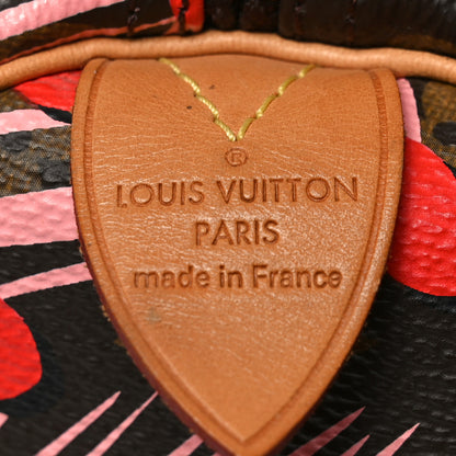 Louis Vuitton Monogram Jungle Dots Speedy 30 Sugar Pink Poppy 6 of 10
