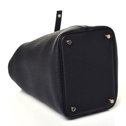 Hermes Taurillon Clemence Picotin Lock 18 PM Black 4 of 8