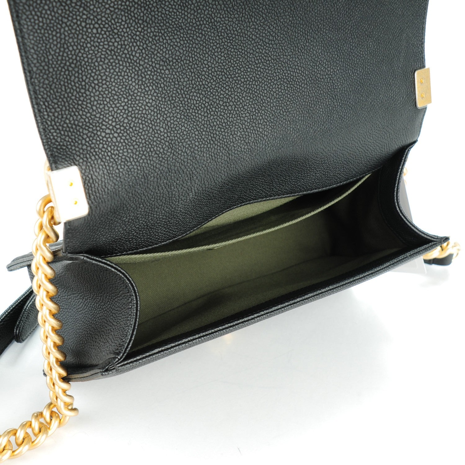 Chanel Caviar Quilted Medium Boy Flap Black 5 of 7