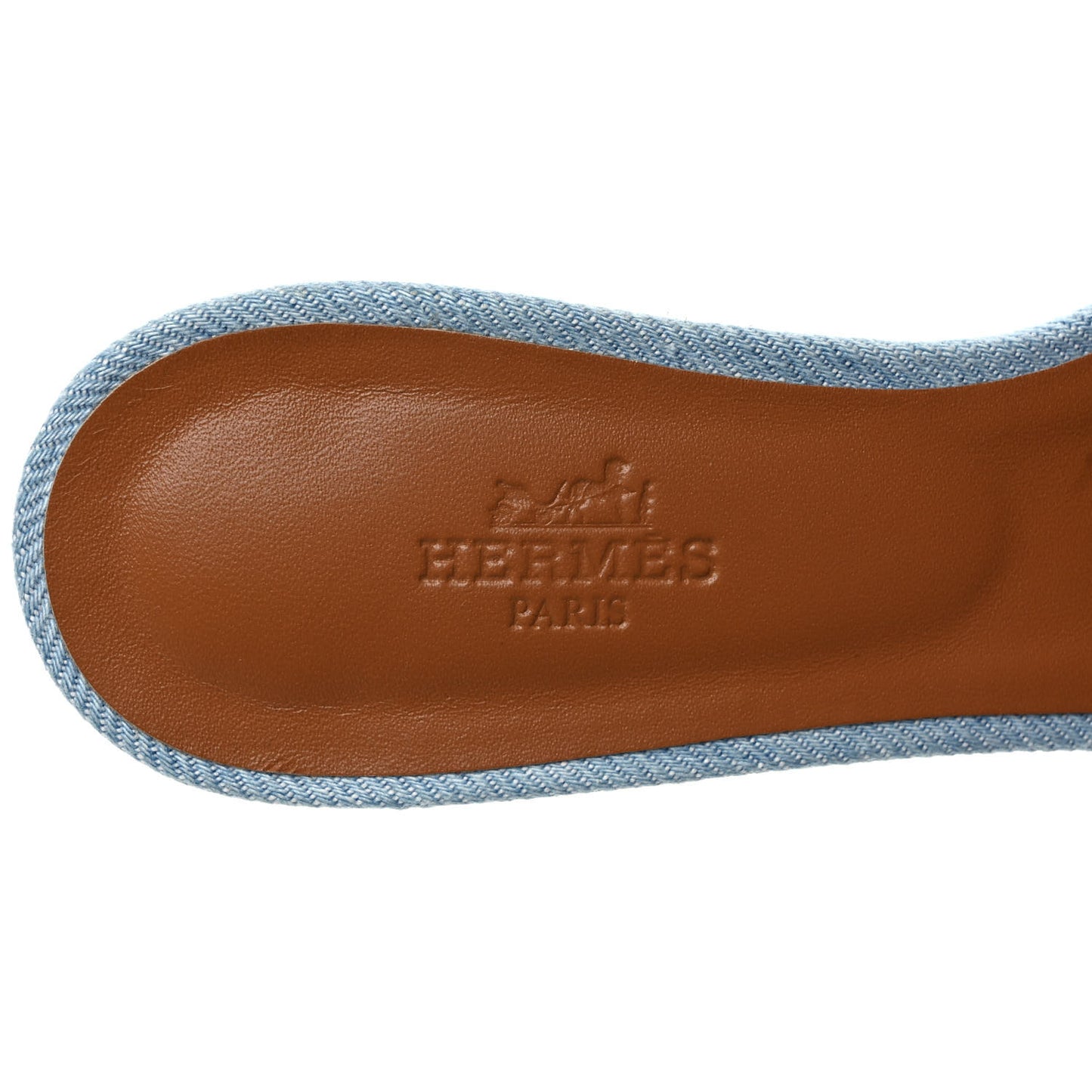 Denim Oasis Sandals 35.5 Bleu Clair