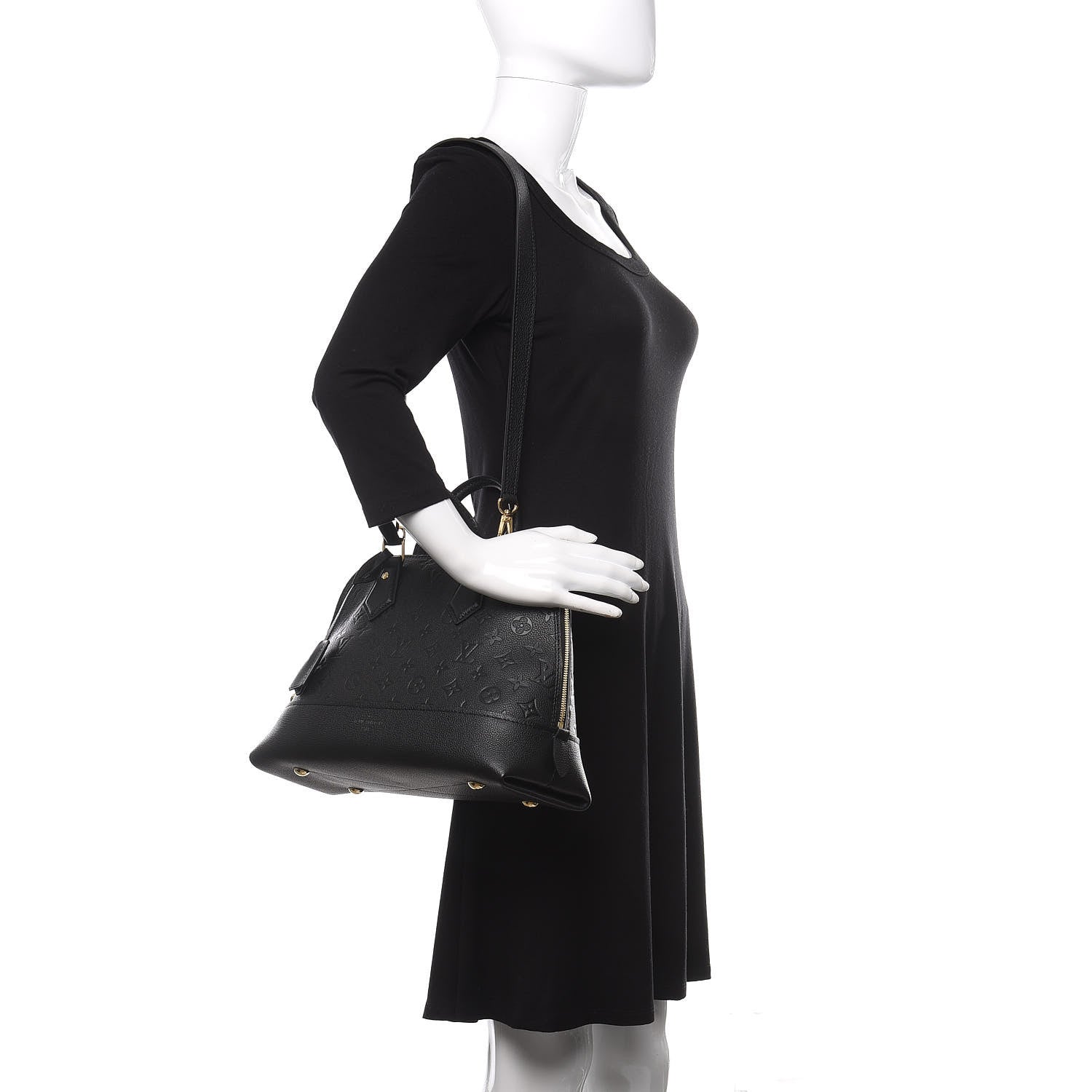 Louis Vuitton Empreinte Neo Alma PM Black 2 of 11