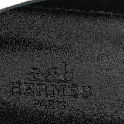 Hermes Calfskin Kelly Ballet Flat 38 Gris Clair 8 of 9