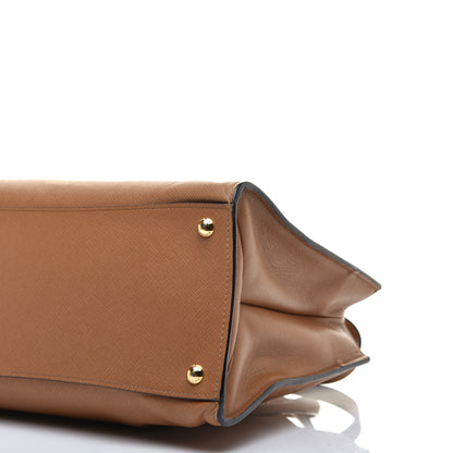 Prada Saffiano Soft Tote Caramel 8 of 8