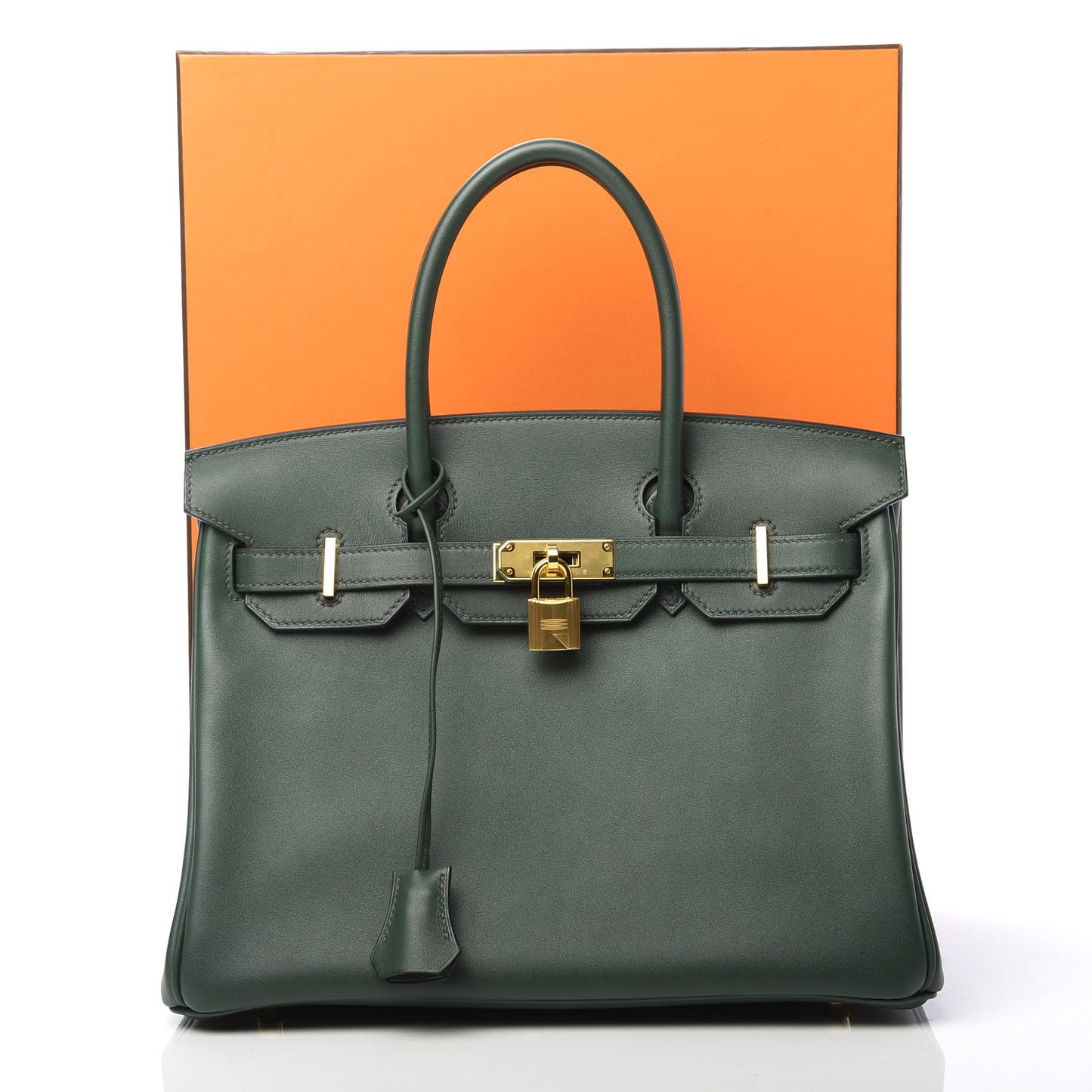 Veau Jonathan Birkin 30 Vert Tropical