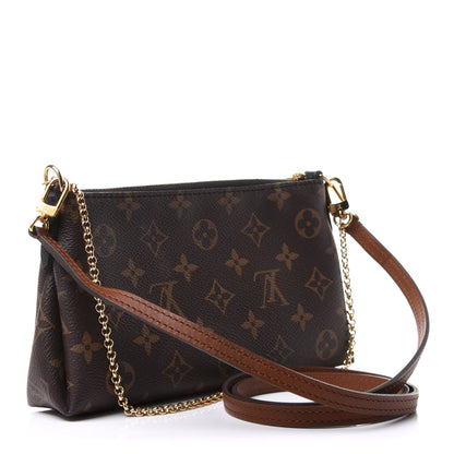 Louis Vuitton Monogram Pallas Clutch Black 3 of 10
