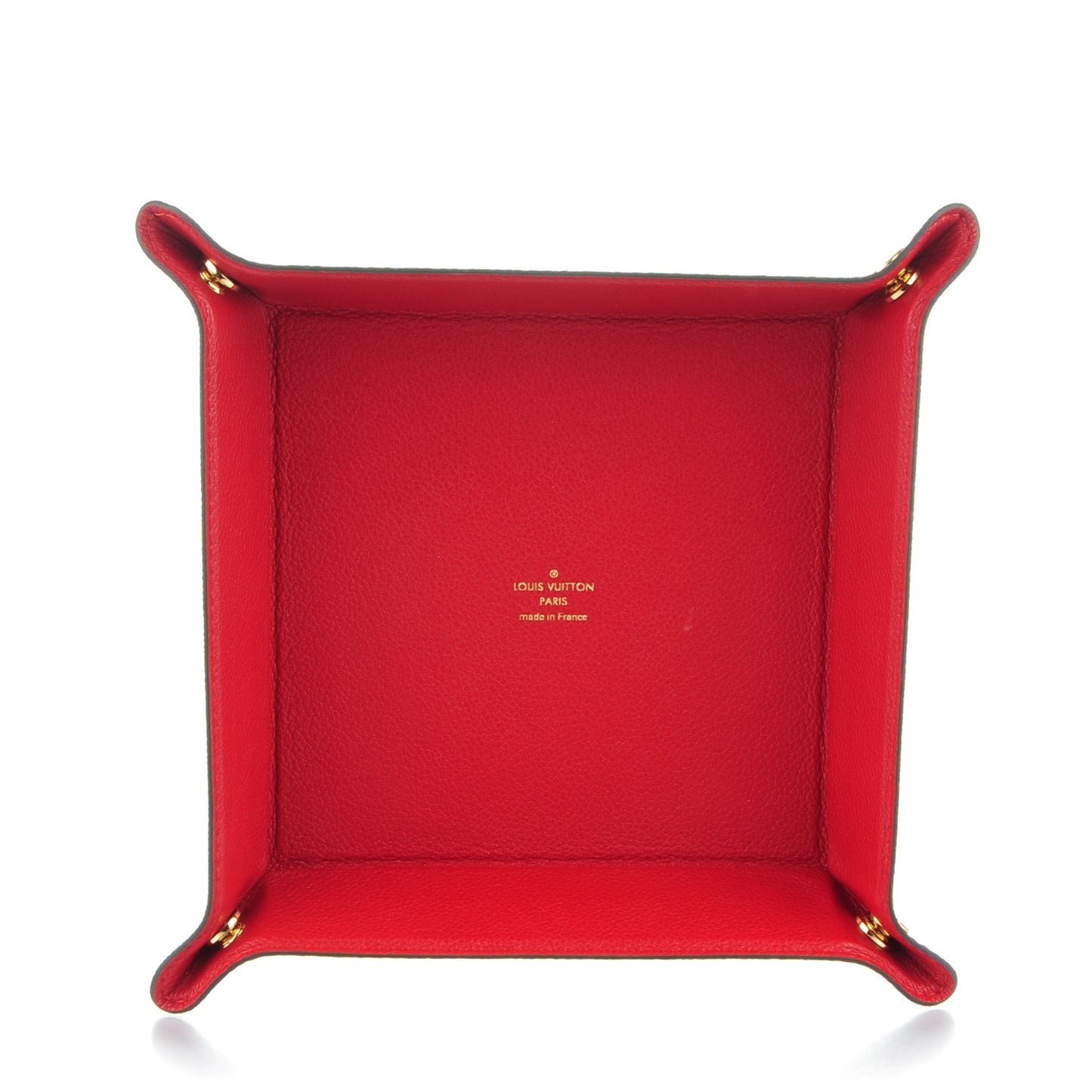 Monogram Change Tray Rouge