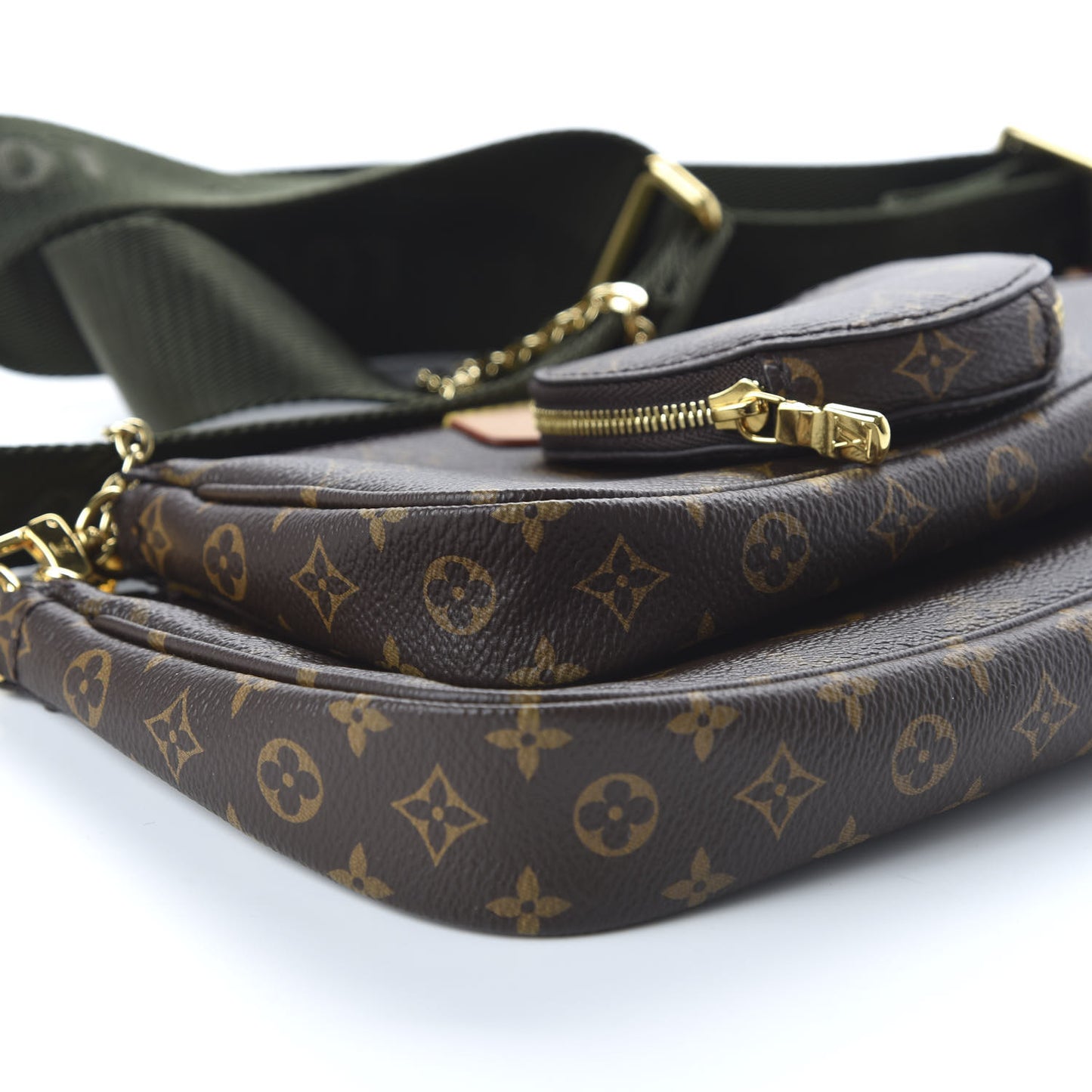 Monogram Multi Pochette Accessories Kaki