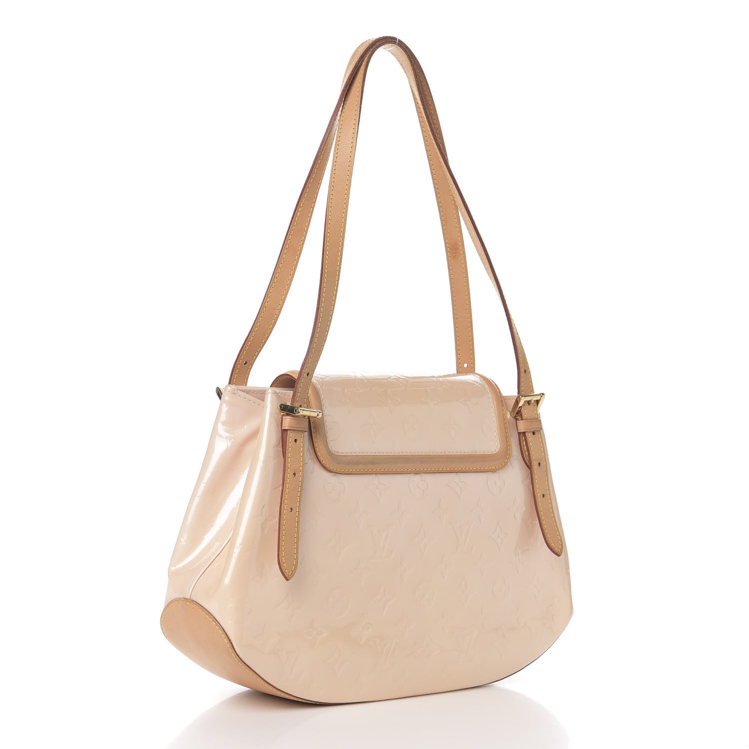 Louis Vuitton Vernis Biscayne Bay GM Marshmallow 2 of 11