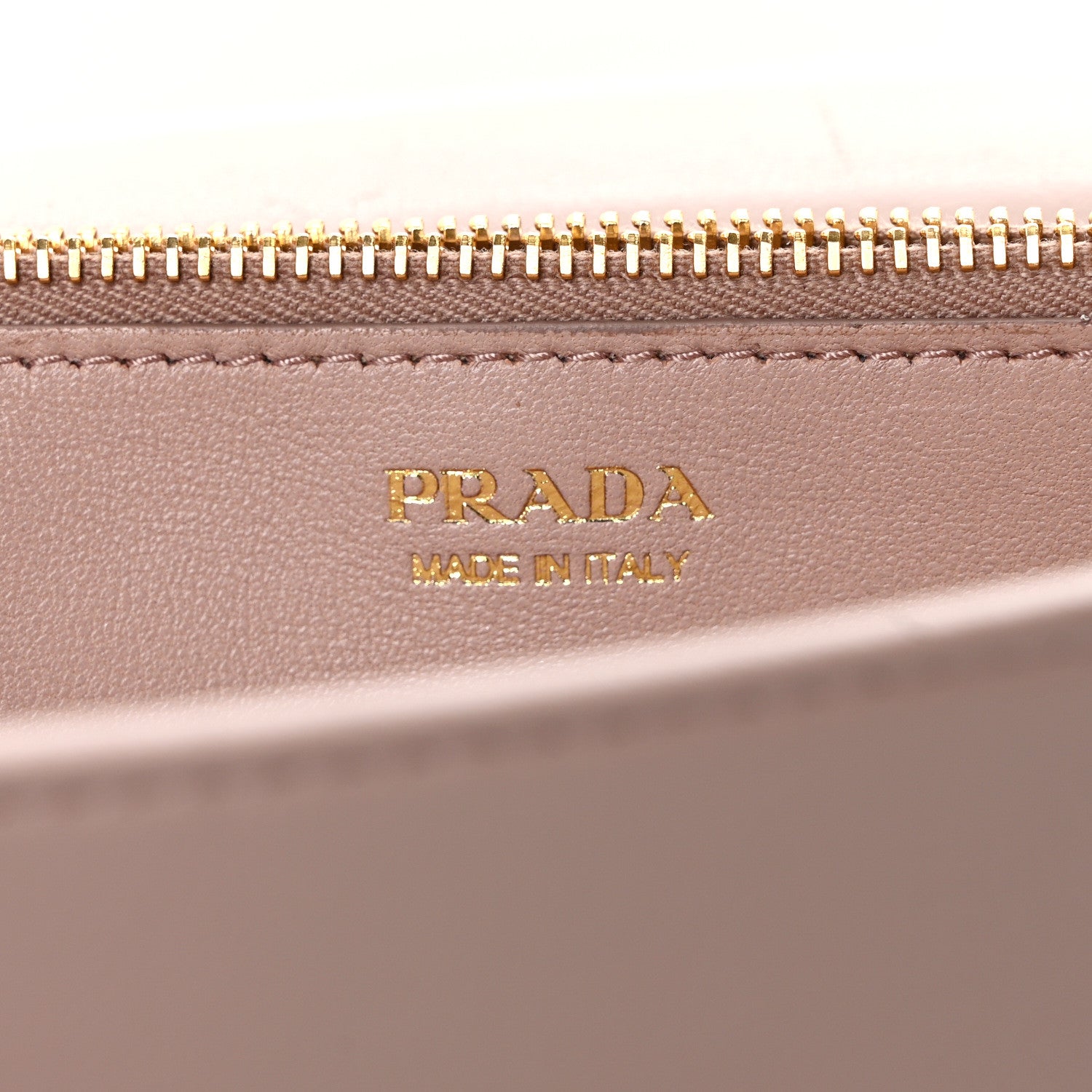 Prada Nappa Impunture Diagramme Chain Crossbody Bag Cipria 7 of 11