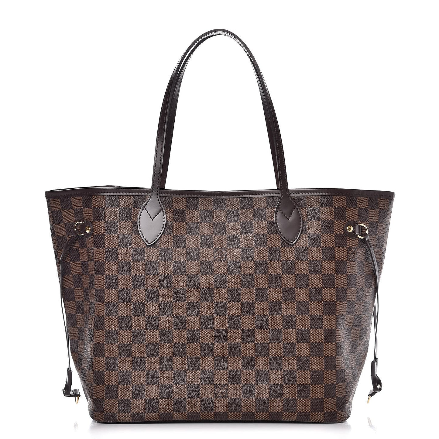 Damier Ebene Neo Neverfull MM Rose Ballerine