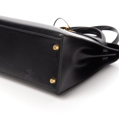 Hermes Box Kelly Sellier 32 Black 7 of 11