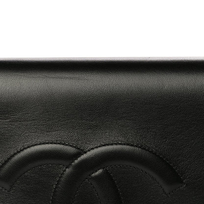 Chanel Goatskin Quilted Timeless CC Clutch Black 12 of 16