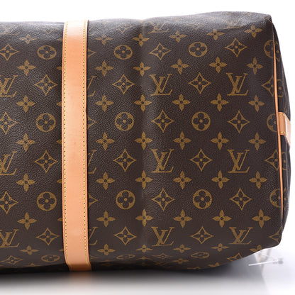Louis Vuitton Monogram Keepall Bandouliere 55 17 of 19