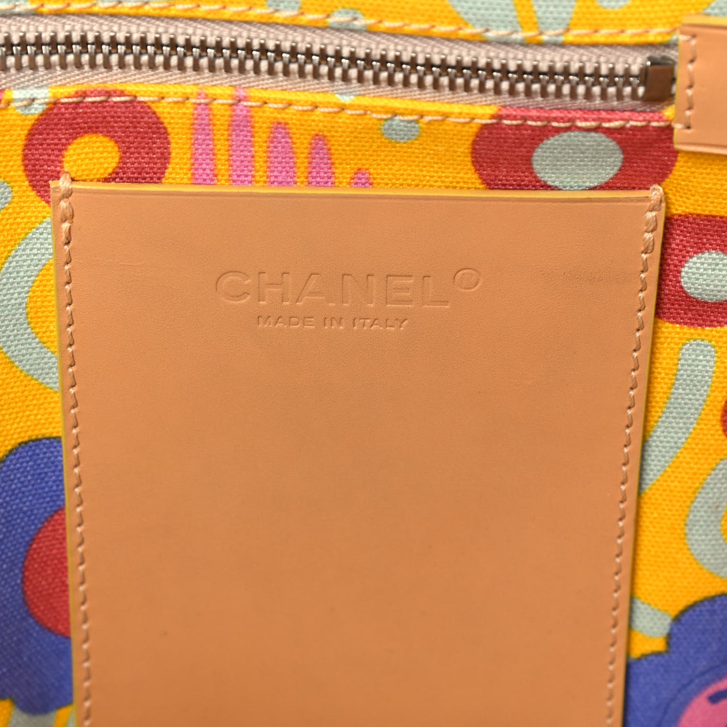 Canvas Printed Tote Multicolor