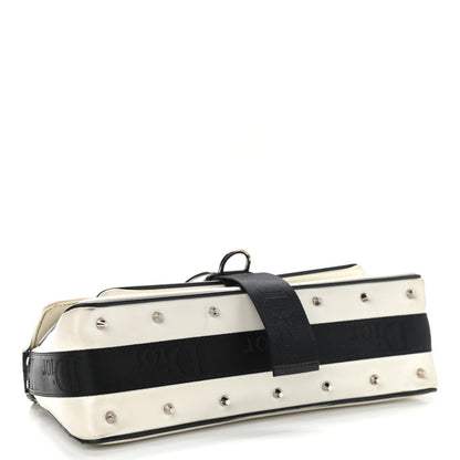 Christian Dior Coated Canvas Crystal Hardcore Bag White 4 of 19