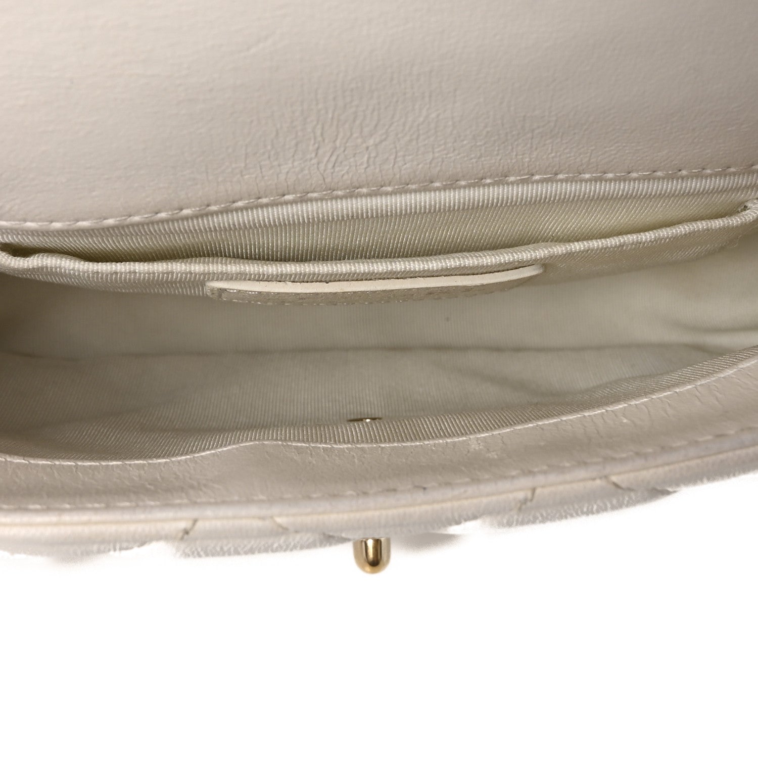 Chanel Lambskin Quilted Small My Precious Flap White 5 of 10