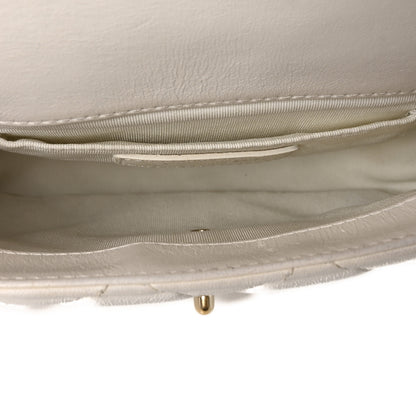 Chanel Lambskin Quilted Small My Precious Flap White 5 of 10