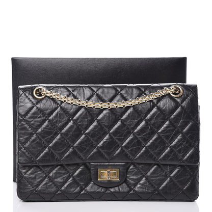 Chanel Aged Calfskin Quilted 2.55 Reissue 226 Flap Black 12 of 12