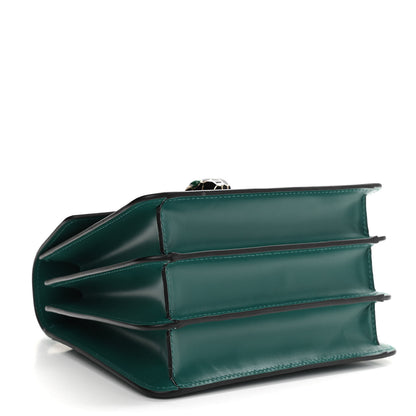 Bulgari Calfskin Serpenti Forever Top Handle Emerald Green 4 of 10