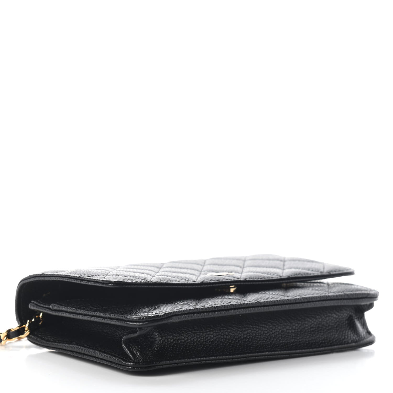 Chanel Caviar Quilted Wallet On Chain WOC Black 4 of 10
