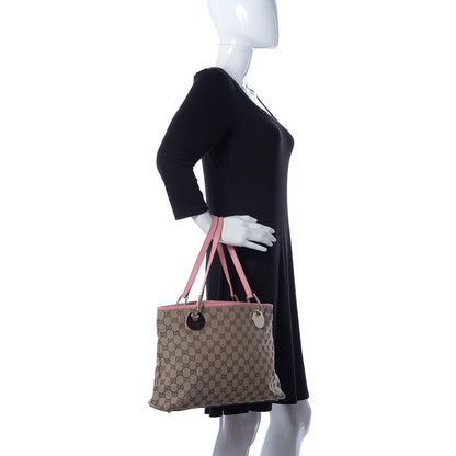 Gucci Monogram Medium Eclipse Tote Pink 2 of 9