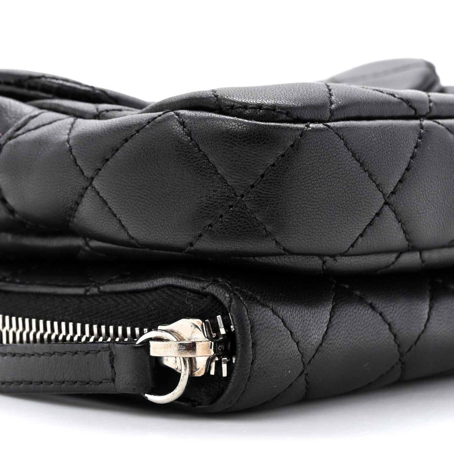 Lambskin Quilted New Mini Flap Black