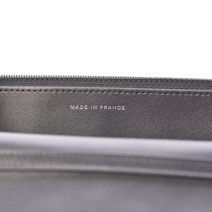 Chanel Calfskin Quilted Reissue Wallet On Chain WOC Grey 7 of 12