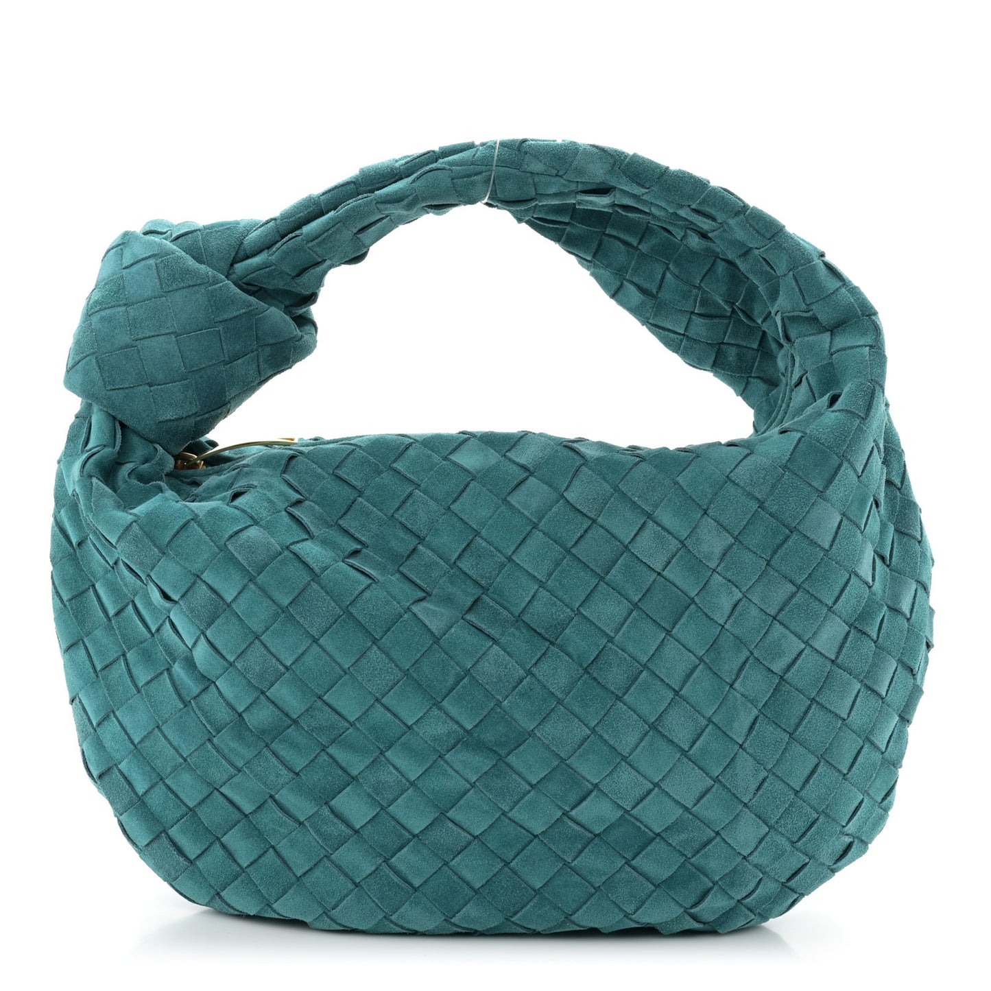 Suede Intrecciato Teen Jodie Hobo Petroleum Blue