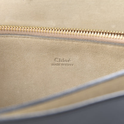 Chloe Suede Calfskin Medium Faye Shoulder Bag Black 6 of 14