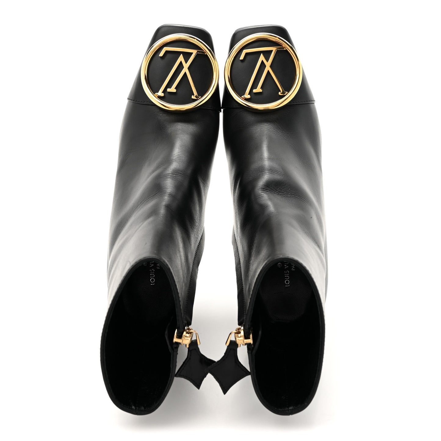 Calfskin Madeleine Ankle Boots 35 Black