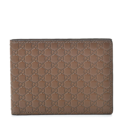 Gucci Microguccissima Bi-Fold Wallet Acero 1 of 7