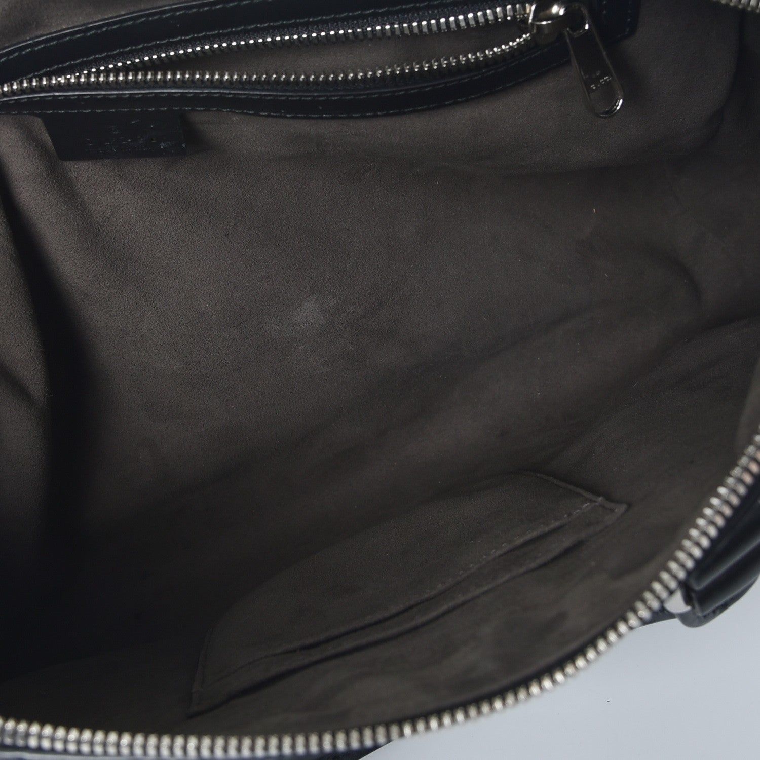 Gucci Guccissima Signature Briefcase Black 9 of 11