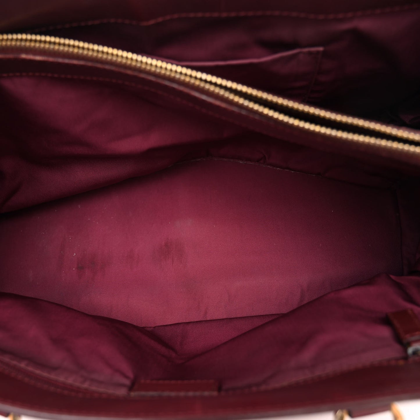 Monogram Pocket Tote Red