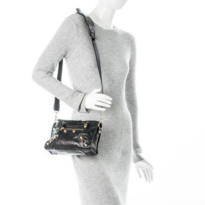 Balenciaga Agneau Giant 12 Gold Hardware Mini City Black 2 of 9
