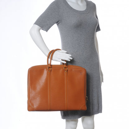 Louis Vuitton Epi Porte-Documents Voyage Briefcase Cipango 2 of 11