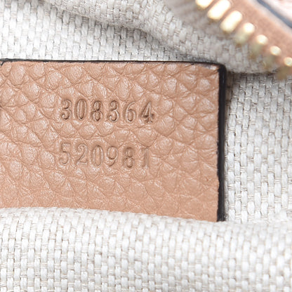 Gucci Pebbled Calfskin Small Soho Disco Bag Rose Beige 7 of 11