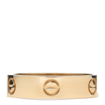 Cartier 18K Yellow Gold 3.5mm LOVE Wedding Band Ring 64 10.75 3 of 5