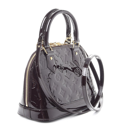 Louis Vuitton Vernis Alma BB Amarante 3 of 8