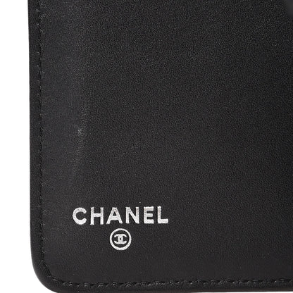 Chanel Iridescent Caviar Quilted Zipped Pocket Wallet Black 6 of 8