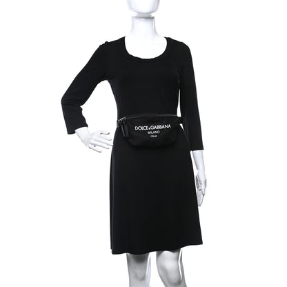 Dolce & Gabbana Nylon Logo Belt Bag Black 2 of 10