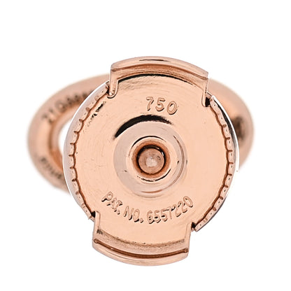 Hermes 18K Rose Gold TPM Farandole Stud Earrings 5 of 6