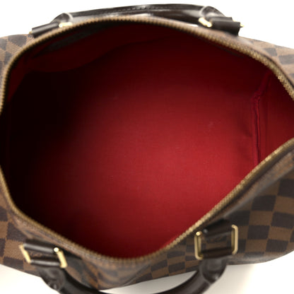 Louis Vuitton Damier Ebene Speedy 30 5 of 12