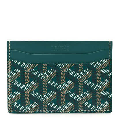 Goyard Goyardine Saint Sulpice Card Holder Green 1 of 7