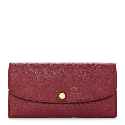 Louis Vuitton Empreinte Emilie Wallet Raisin 1 of 11