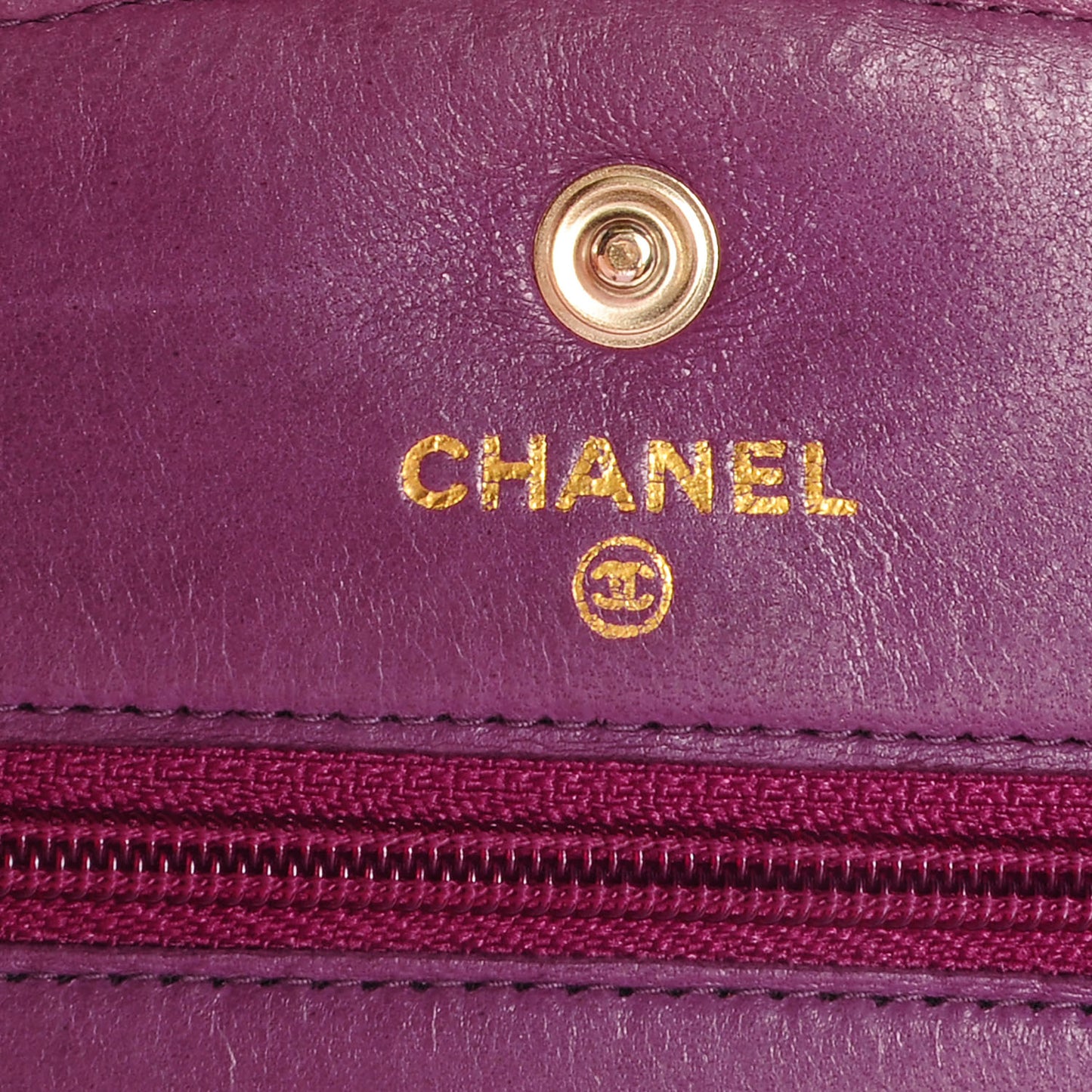 Caviar Timeless Wallet on Chain WOC Purple