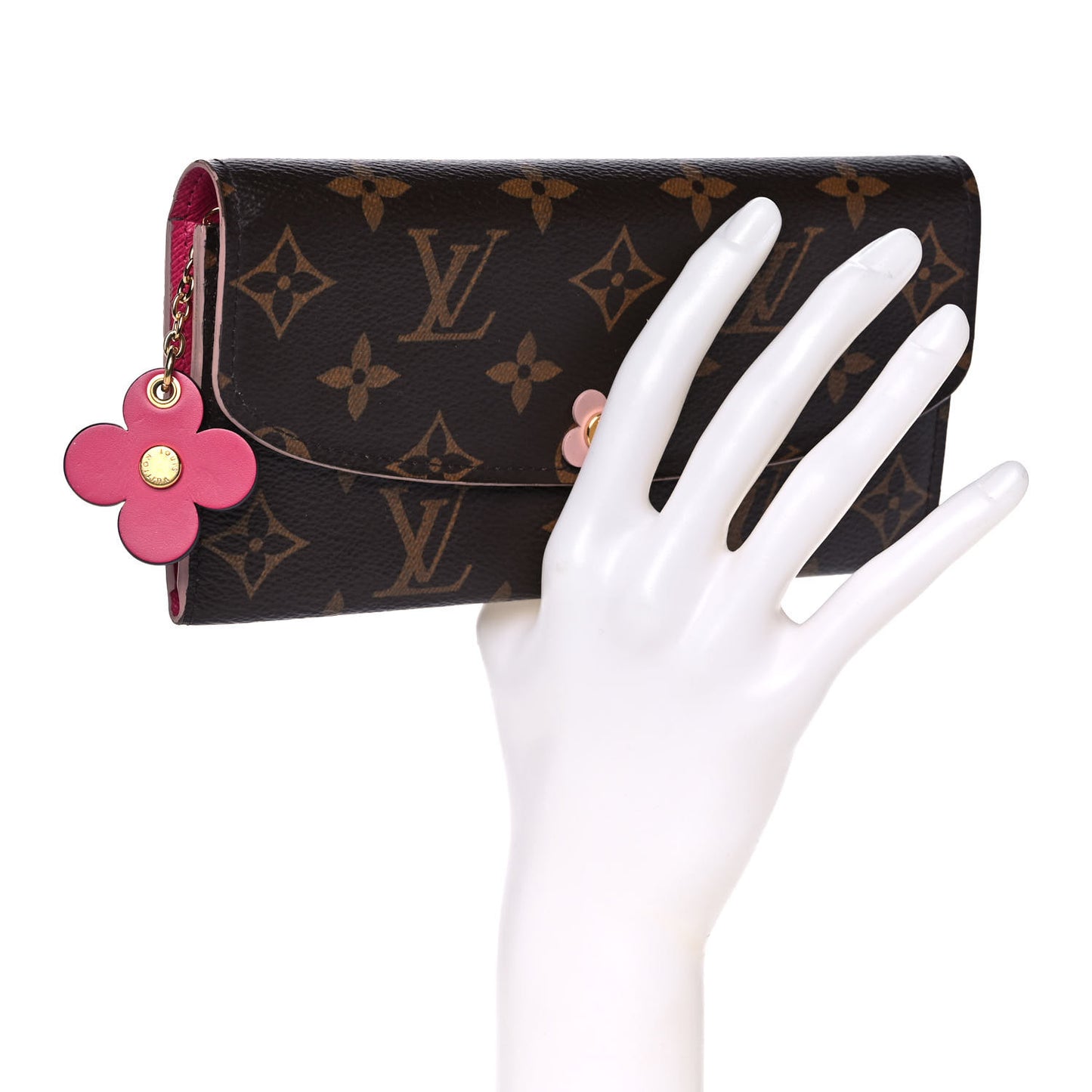 Monogram Bloom Flower Emilie Wallet