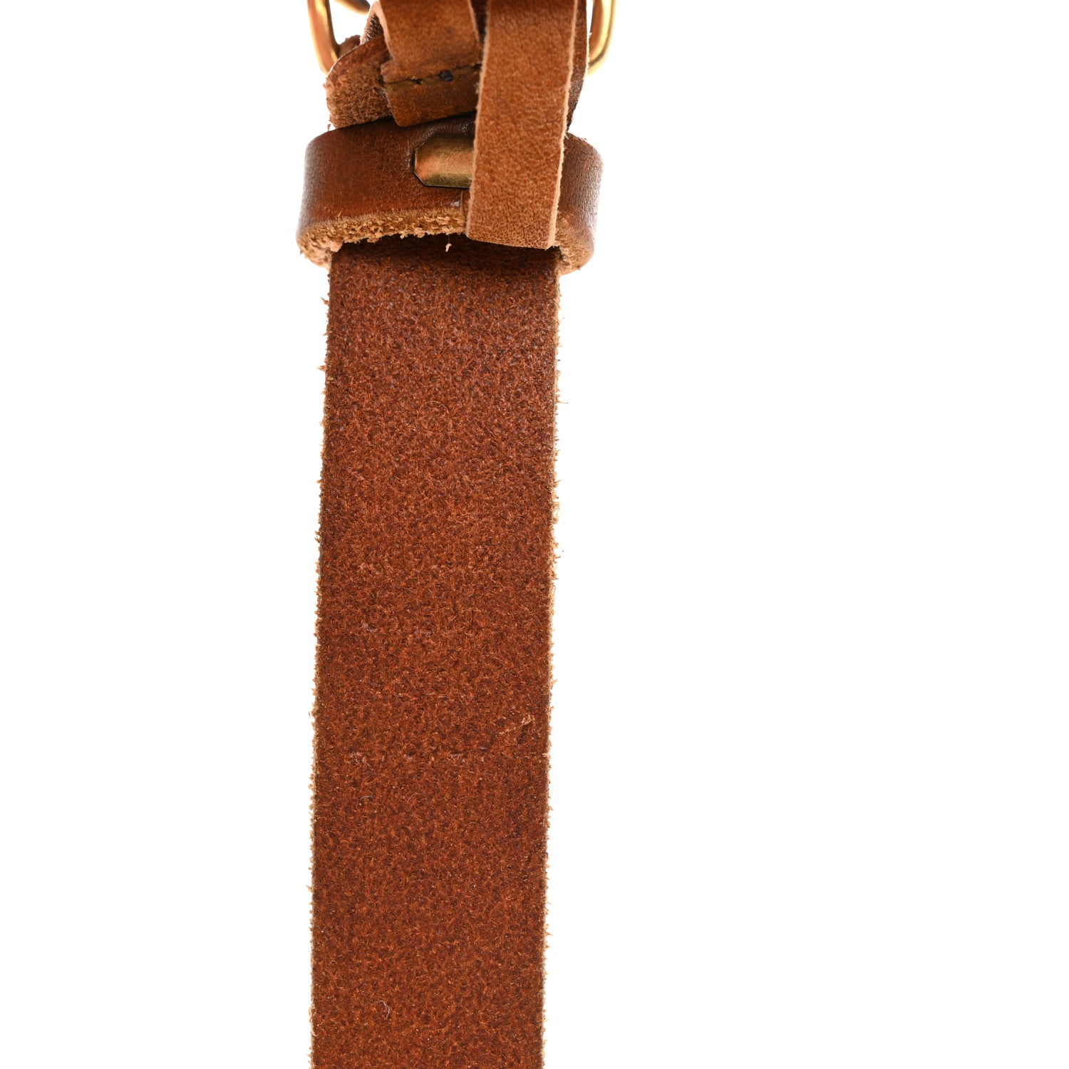 Gucci Faded Calfskin Double G 20mm Belt 95 38 Cuir 3 of 7
