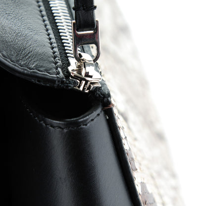 Celine Python Medium Edge Shoulder Bag Natural 9 of 9
