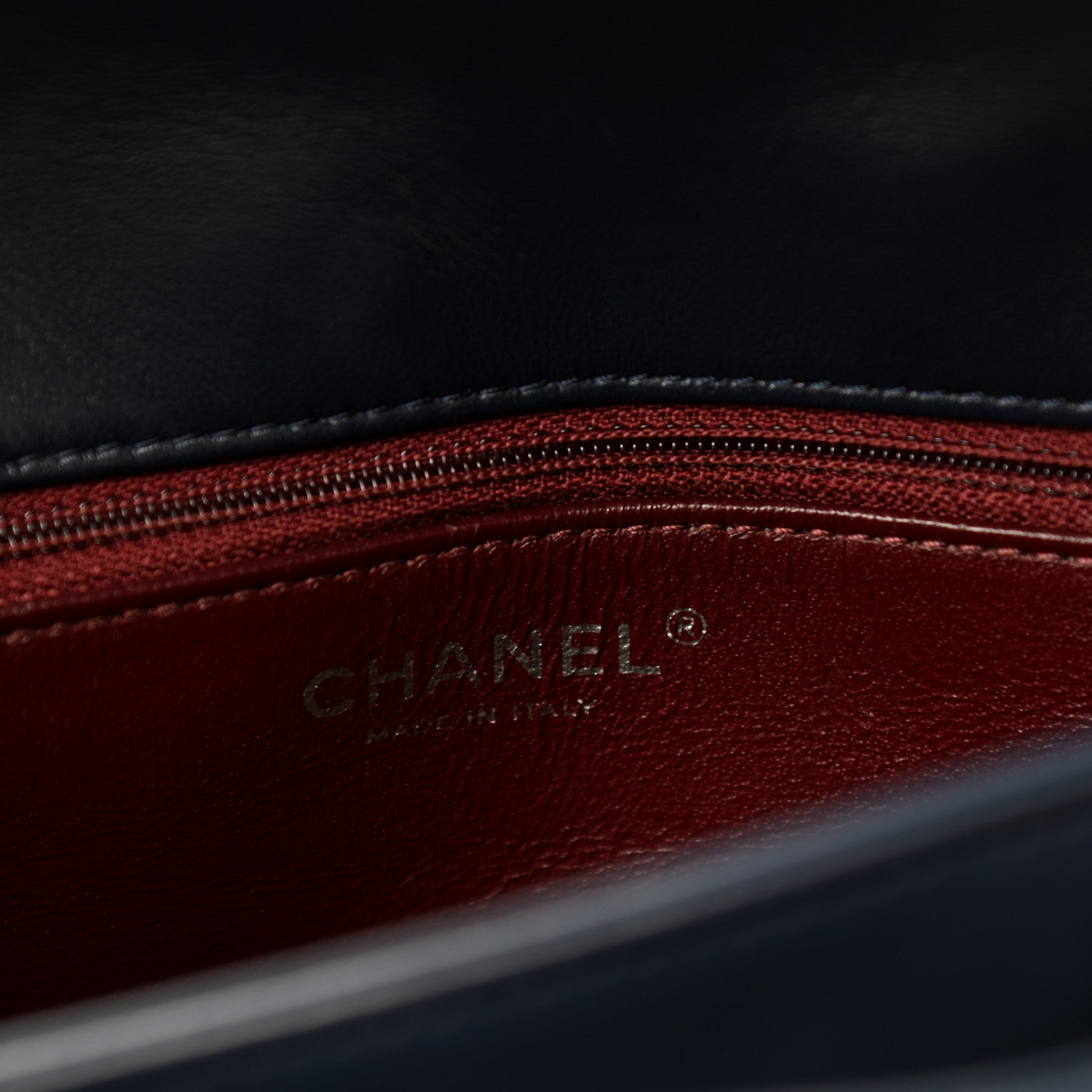 Chanel Lambskin Quilted Medium Trendy CC Flap Dual Handle Bag Navy Blue 6 of 10