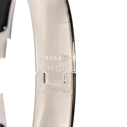 Hermes Enamel Narrow Clic Clac H Bracelet PM Black 3 of 5